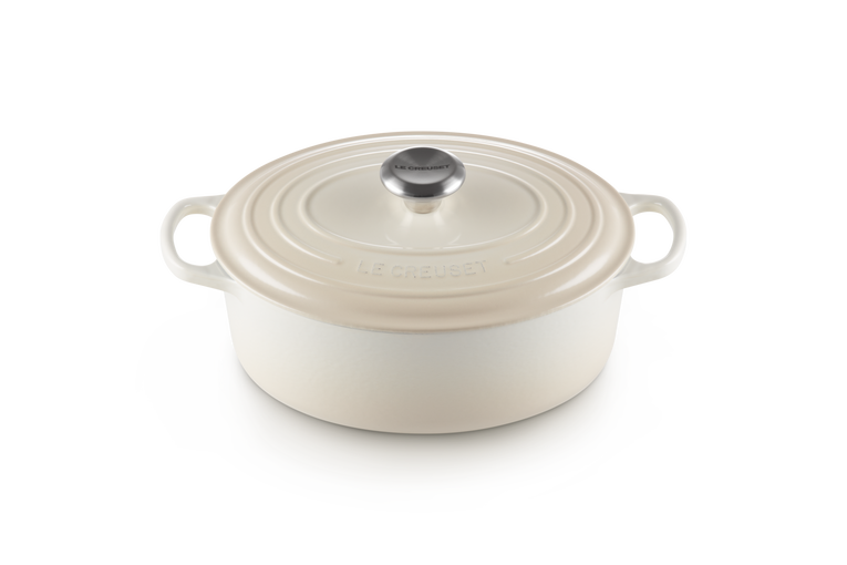Le Creuset Oval Gryta 27 cm 4,1 L Meringue