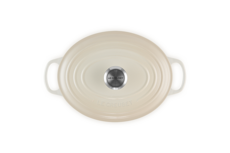 Le Creuset Oval Gryta 27 cm 4,1 L Meringue
