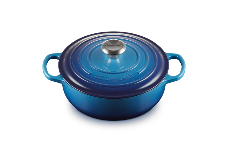 Le Creuset Sauteuse Gryta 24 cm 3,4 L Azure