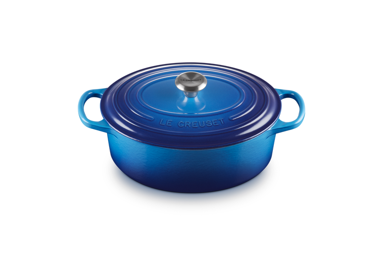 Le Creuset Oval Gryta 27 cm 4,1 L Azure