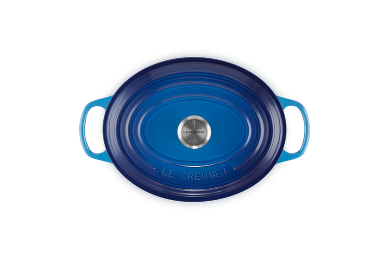Le Creuset Oval Gryta 27 cm 4,1 L Azure