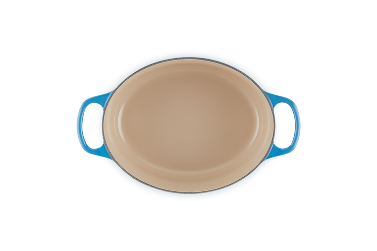 Le Creuset Oval Gryta 27 cm 4,1 L Azure