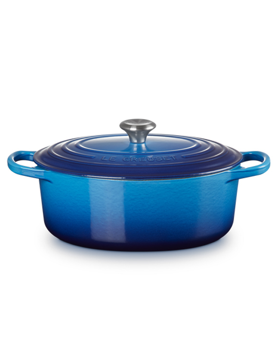 Le Creuset Oval Gryta 27 cm 4,1 L Azure