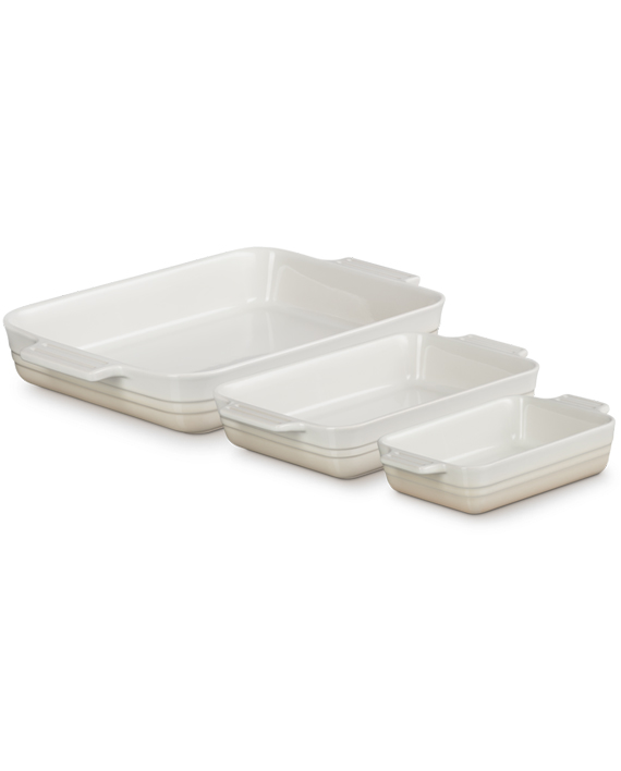 Le Creuset Ugnsformar Meringue 3-pack