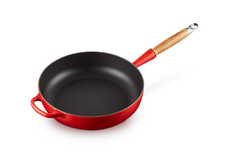 Le Creuset Stekpanna Gjutjärn med Trähandtag Cerise - Bild 2