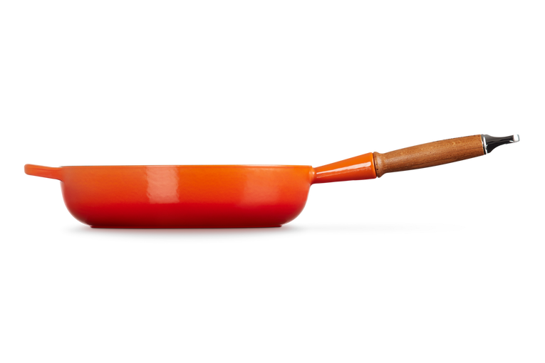 Le Creuset Stekpanna Gjutjärn med Trähandtag Vulkan - Bild 3