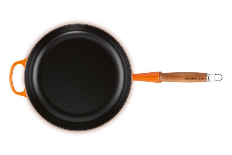 Le Creuset Stekpanna Gjutjärn med Trähandtag Vulkan - Bild 4