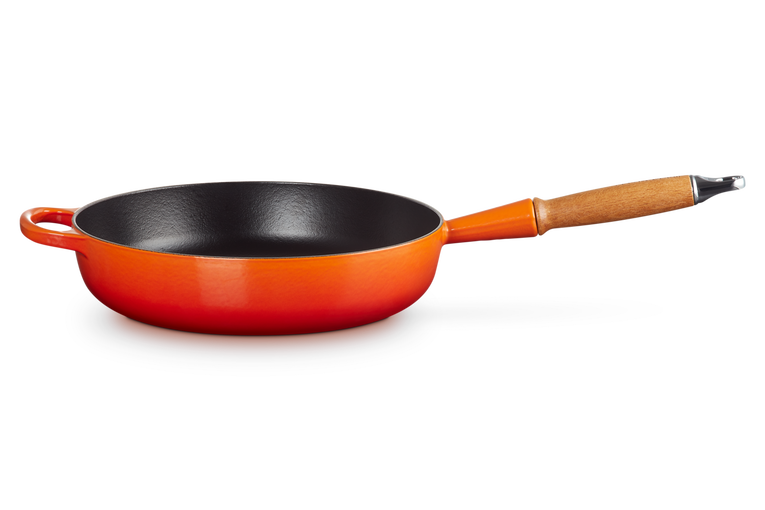 Le Creuset Stekpanna Gjutjärn med Trähandtag Vulkan - Bild 5
