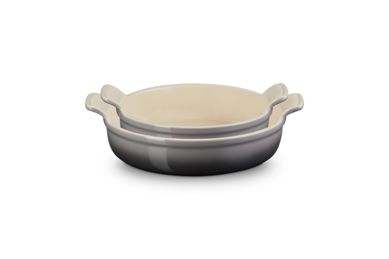 Le Creuset Ugnsformar Heritage Flint 2-pack - Bild 2