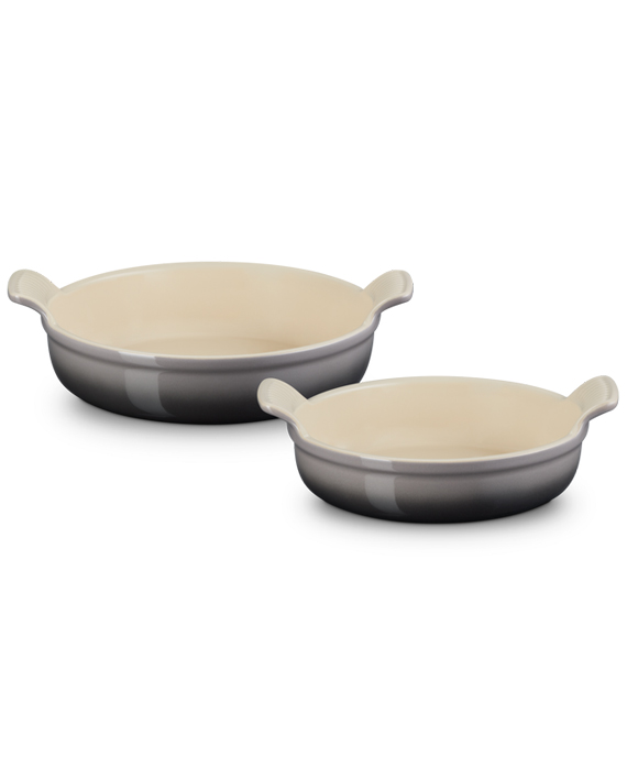 Le Creuset Ugnsformar Heritage Flint 2-pack