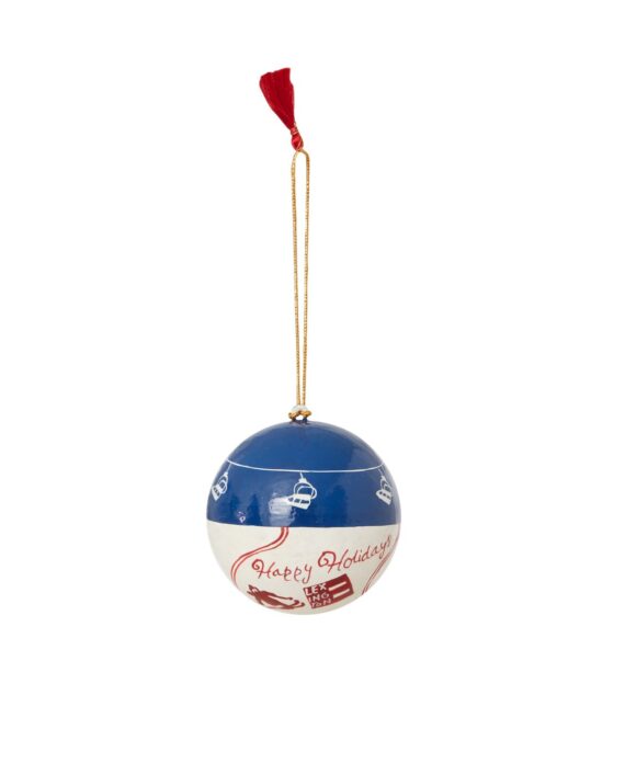 Lexington Papier Maché Balls Christmas Ornament