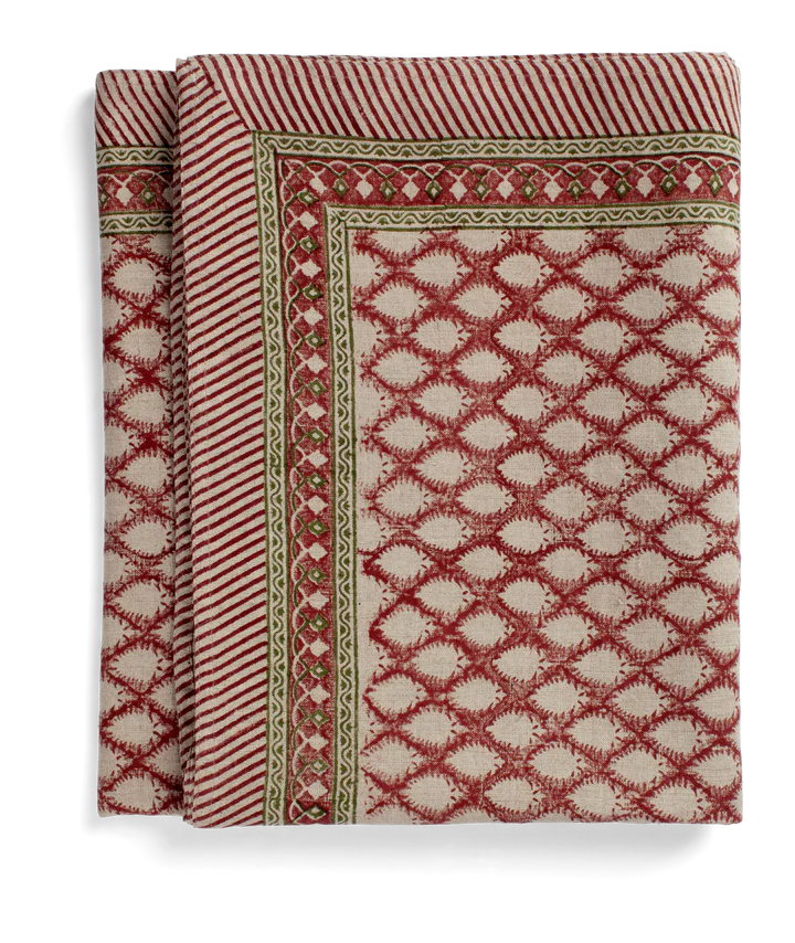 hamois Linneduk Cypress Red