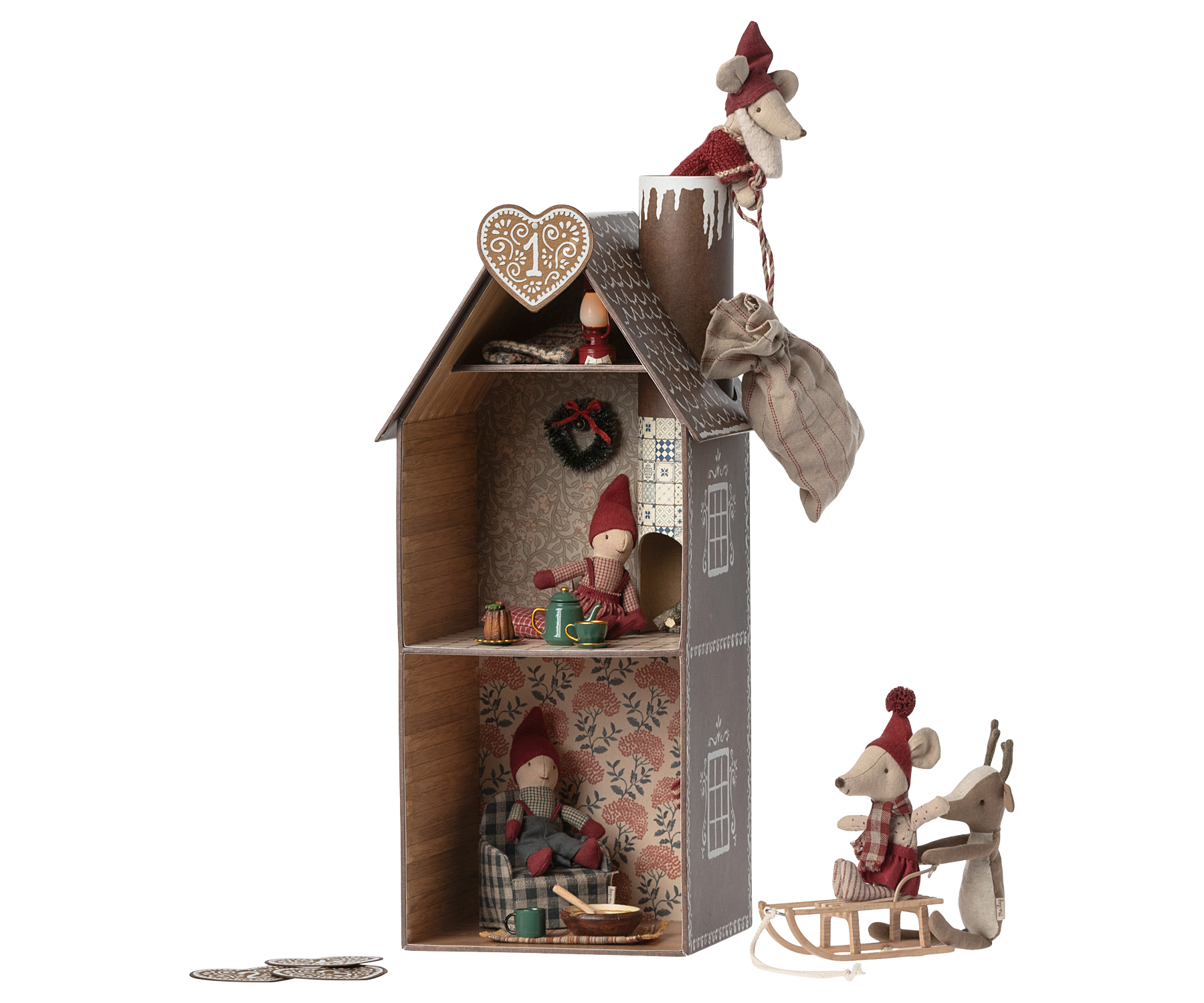 Maileg Gingerbread House Mouse