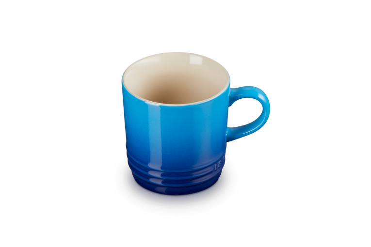 Le Creuset Kaffemugg Azure Blue - Bild 4
