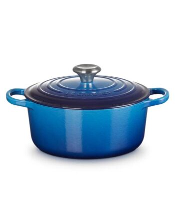Le Creuset Gryta Rund 24 cm 4,2 L Azure