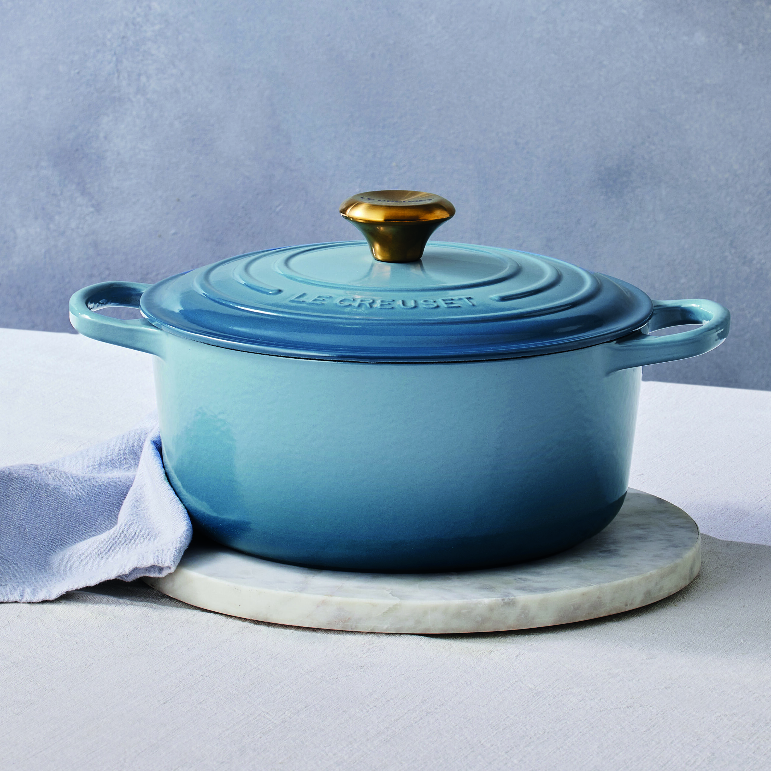 Le Creuset Gryta Rund 24 cm 4,2 L Chambray
