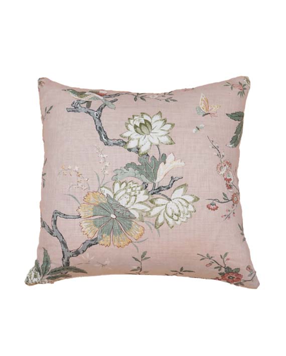 GP & J Baker Kuddfodral Oriental Bird Blush 50x50 cm