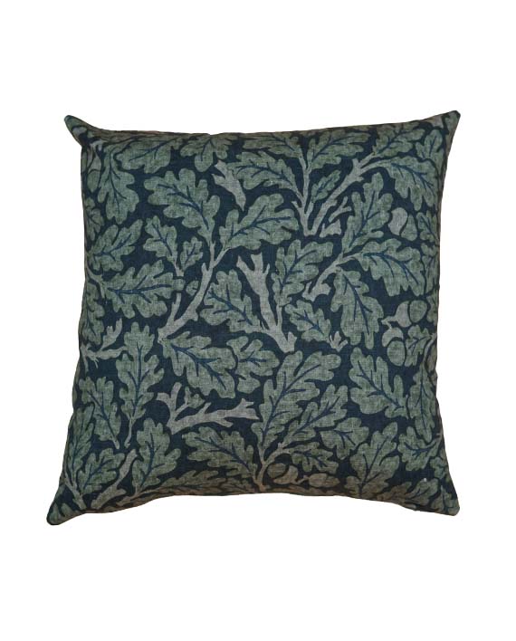 William Morris Kuddfodral Oak Teal Slate 45x45 cm