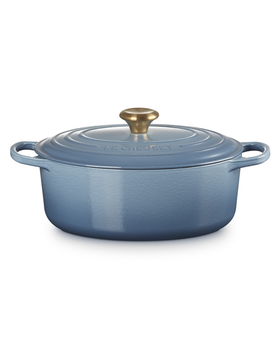 Le Creuset Oval Gryta 27 cm 4,1 L Chambray