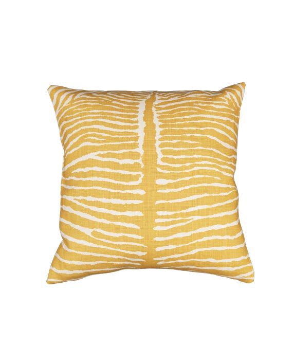Brunschwig & Fils Kuddfodral Le Zebre Zaffron 50x50 cm