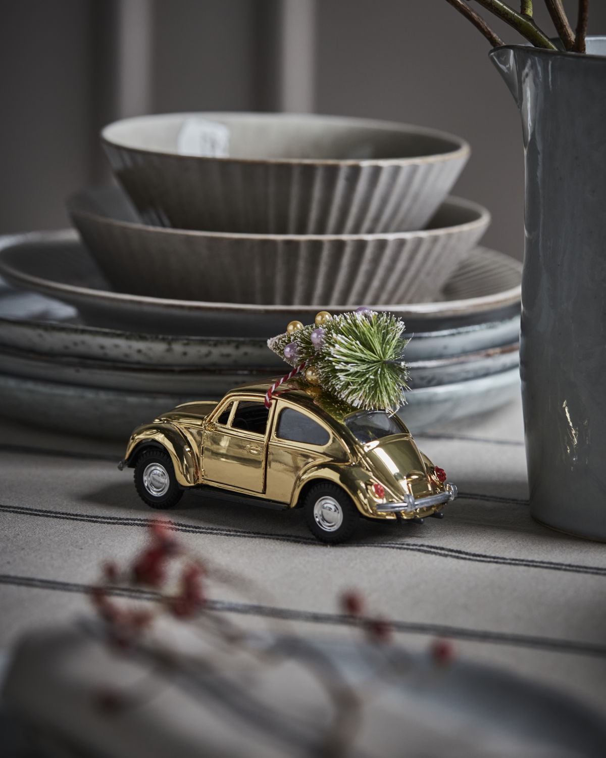 House Doctor Xmas Car Guld