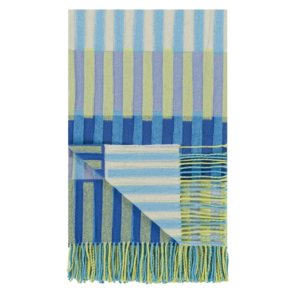 Designers Guild pläd Murazzi porcelaine