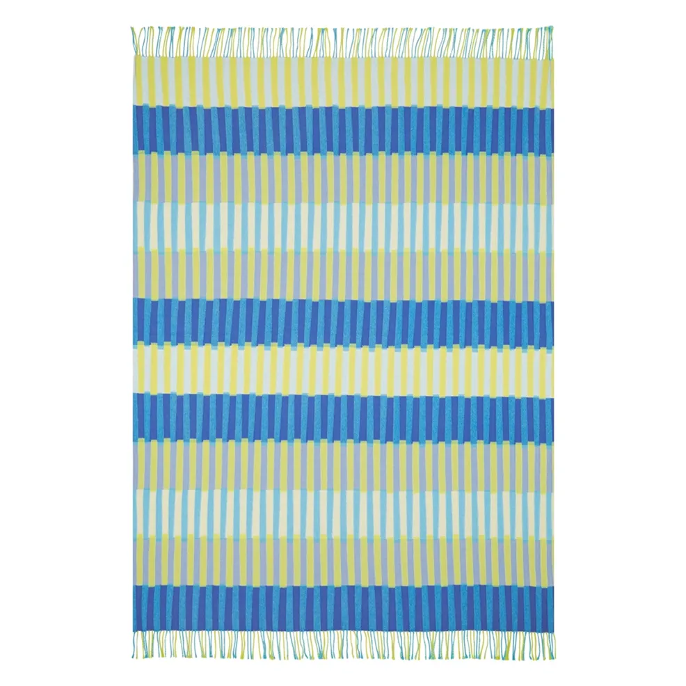 Designers Guild pläd Murazzi porcelaine