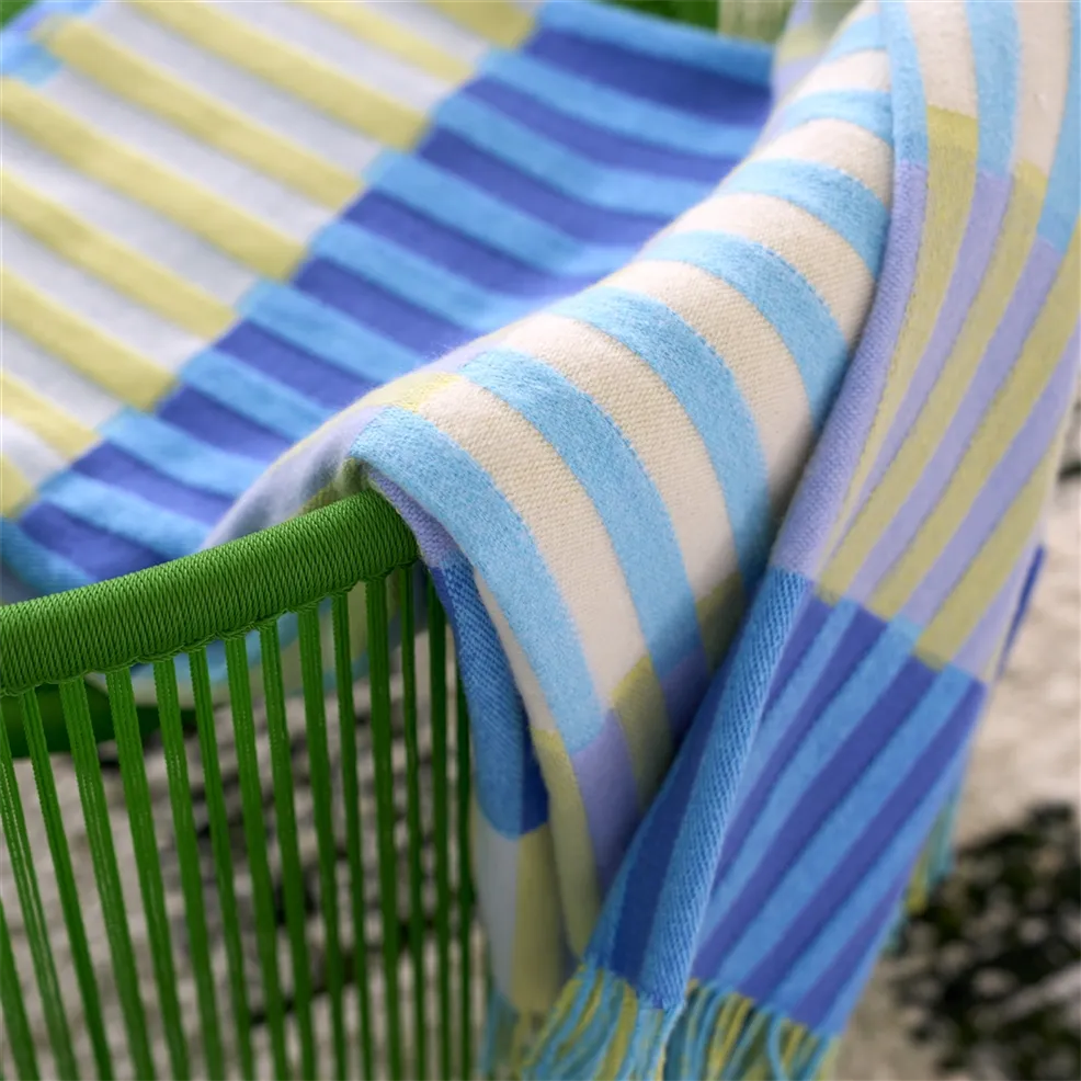 Designers Guild pläd Murazzi porcelaine
