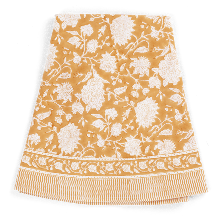 Chamois Rund Duk Indian Rose Orange