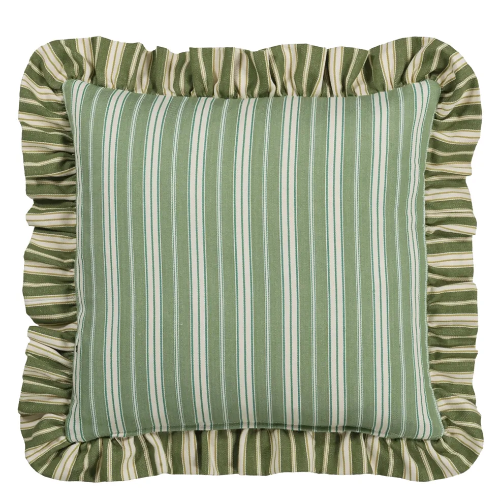 Designers Guild Kudde Berkeley Stripe Celadon
