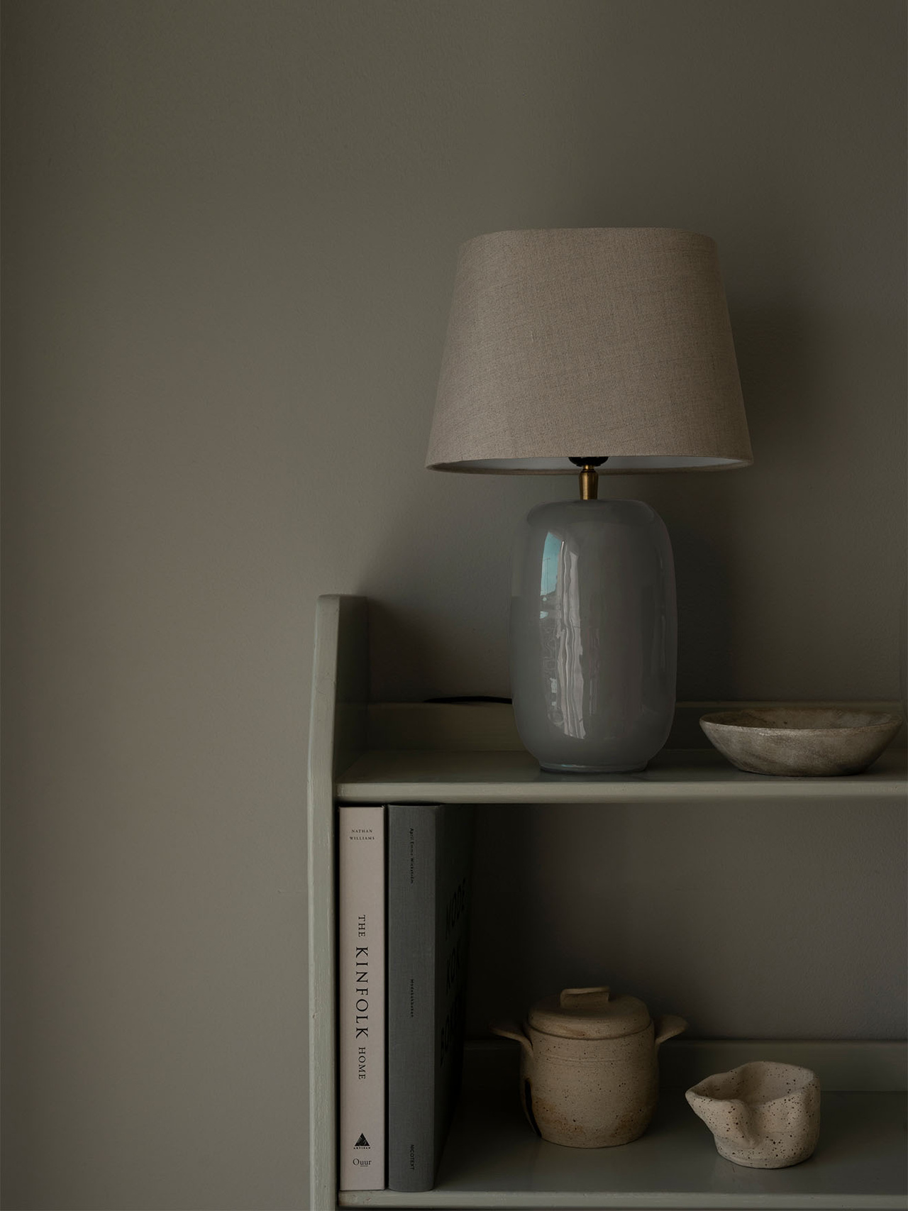 Watt o Veke Lampfot Emily Dusty Green