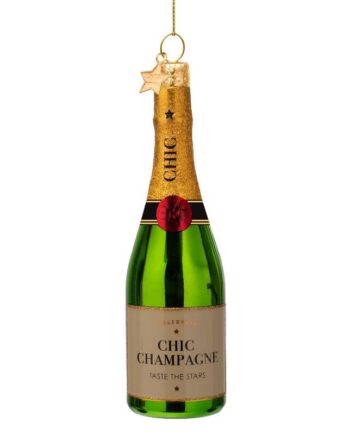 Vondels Julgranshänge Champagneflaska