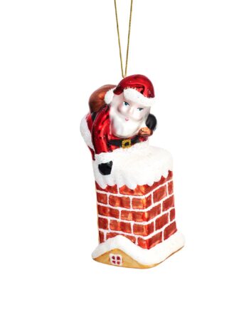 Sass & Belle Julhänge Tomte i Skorsten