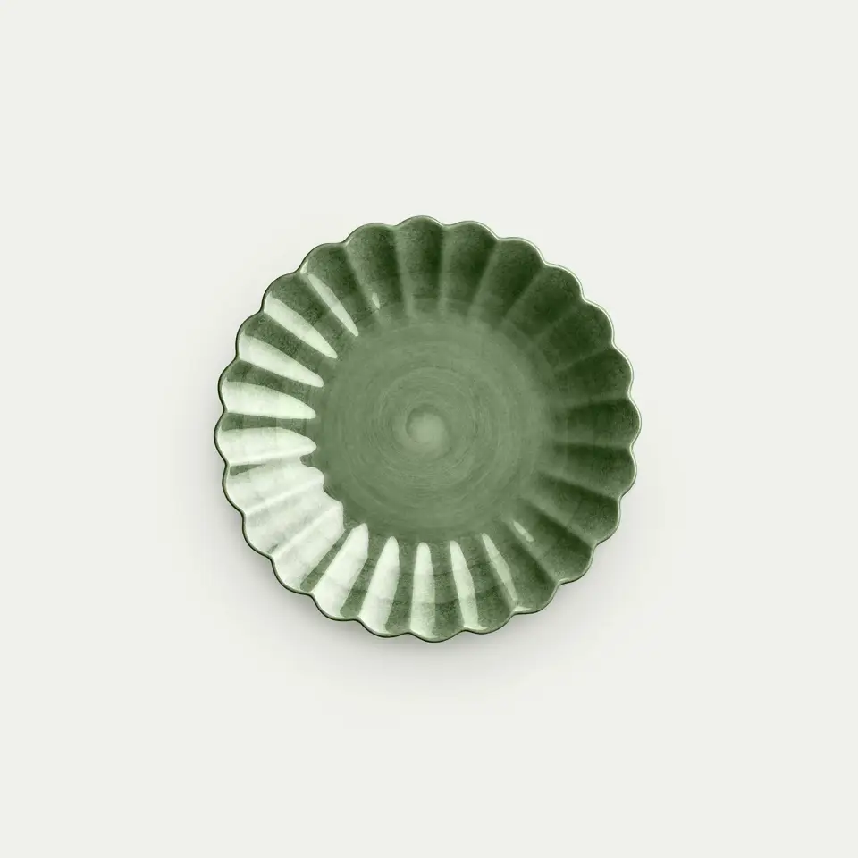 Mateus Oyster Tallrik Forest Green