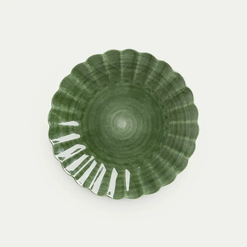 Mateus Oyster Tallrik Forest Green