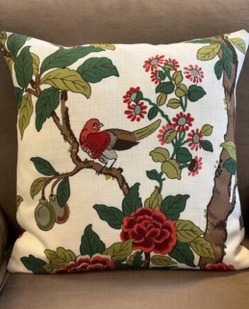 GP & J Baker Kuddfodral Eldon Red/Green