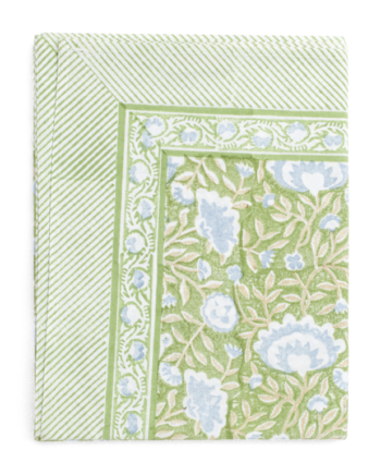 Chamois Duk Mathilde Green/Blue/Beig