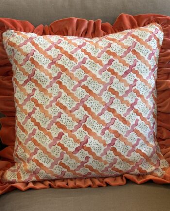 Linwood Kuddfodral m.Volang Maypole Fruit Salad