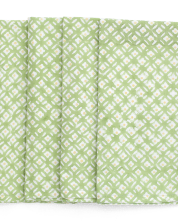 Chamois Servetter Dot Green & Yellow