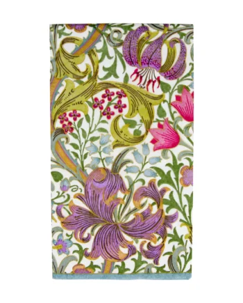 Caspari Servetter Golden Lily Ivory