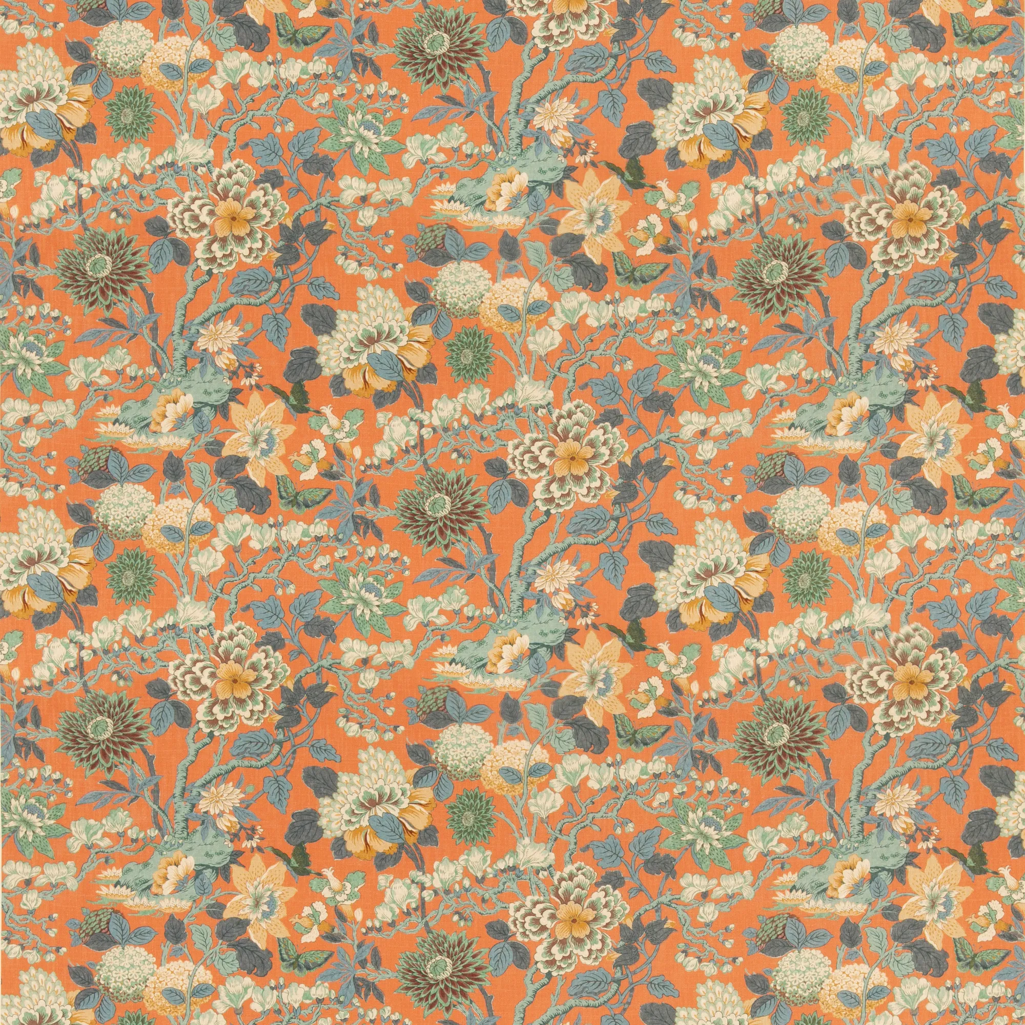 GP & J Baker Kuddfodral Little Magnolia Teal/Orange