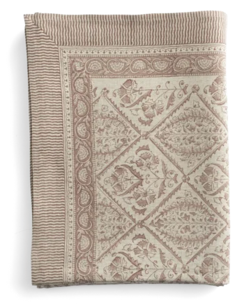 Chamois Linne Duk Jaipur Old Rose