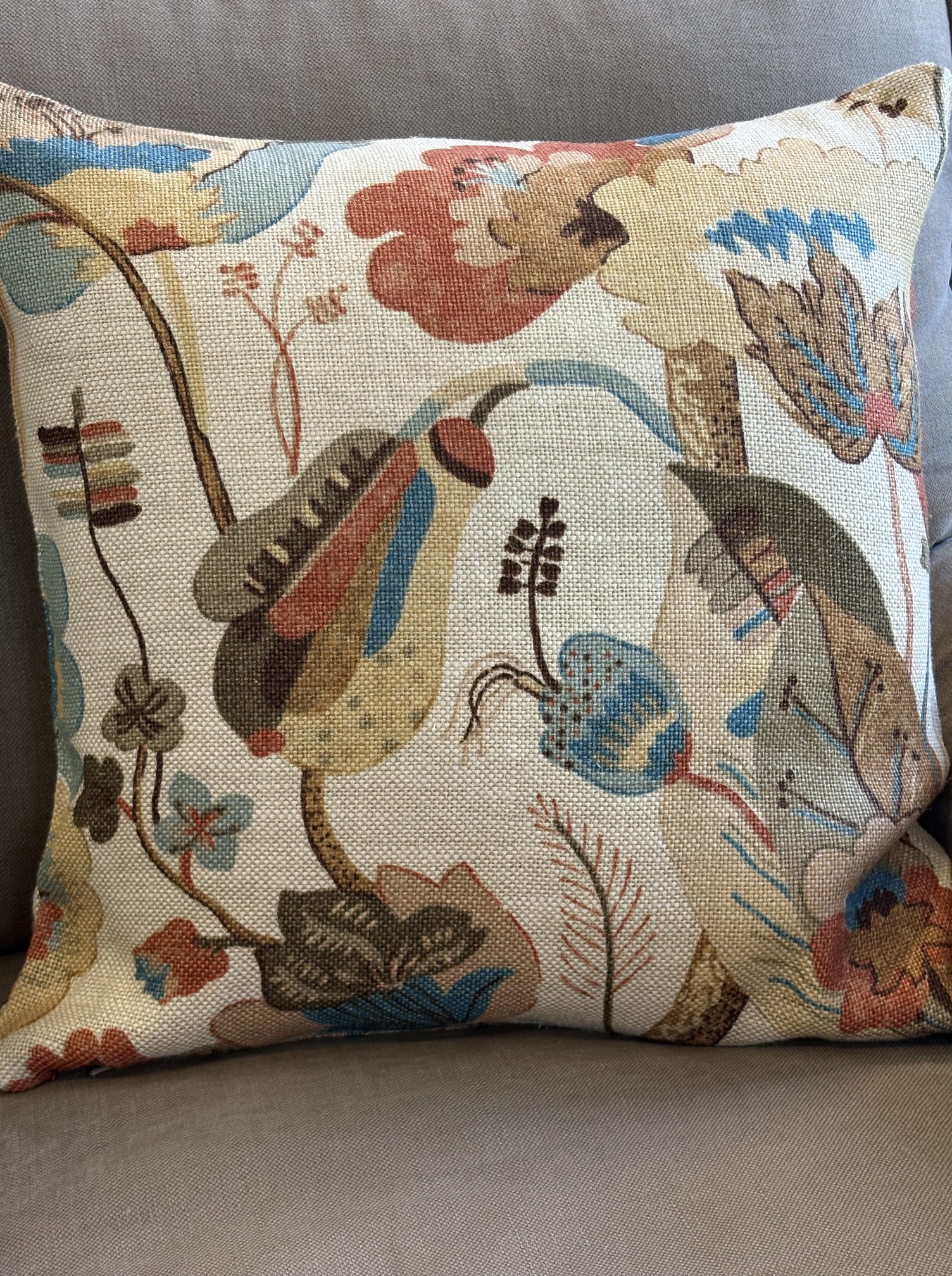 GP & J Baker Kuddfodral California Aqua/Stone