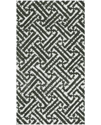 Caspari Servetter Black Fretwork