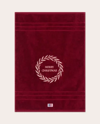 Lexington Original Handduk Julkrans Wine