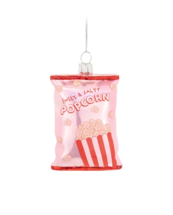 Sass & Belle Julhänge Rosa Popcorn Påse