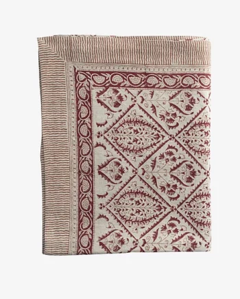 Chamois Linne Duk Jaipur Red